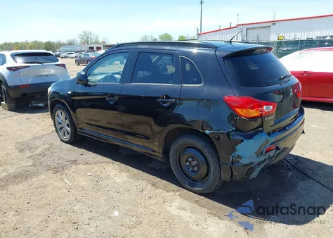 2012 Mitsubishi Outlander Sport Se из США, поврежденный, VIN JA4AR4AU6CZ001733